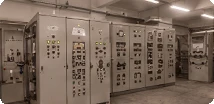 Early CSE control panel assembly bay